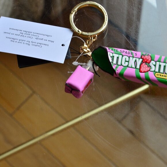 Kate Spade KK206 Bubble Gum Key Chain - Picture 5 of 9